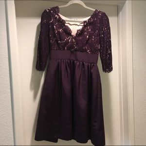 Eliza J Dress Size 4 Plum